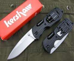 KERSHAW FINE EDGE / SATIN FINISH BLADE KNIFE & MULTI TOOL - AWESOME PRODUCT!!!